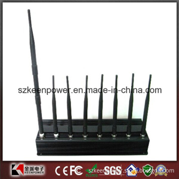 8 Antenna All in One for All Cellular, GPS, WiFi, RF, Lojack Jammer